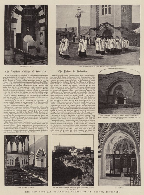 La nouvelle église collégiale anglicane de Saint-Georges, Jérusalem - English Photographer