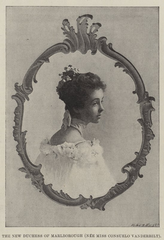 La nouvelle duchesse de Marlborough (née Miss Consuelo Vanderbilt) - English Photographer