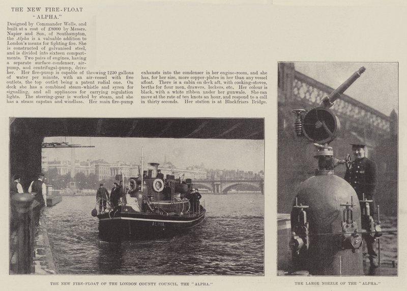 Le nouveau bateau-pompe Alpha - English Photographer