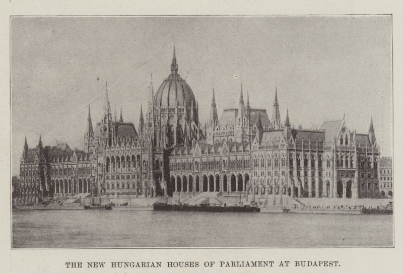 Les nouvelles maisons du parlement hongrois à Budapest - English Photographer