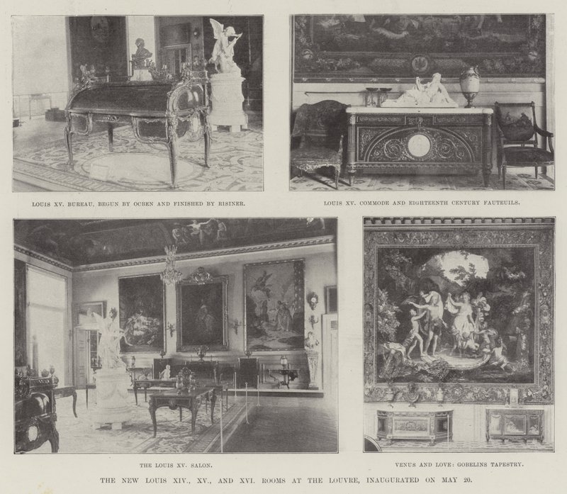 Les nouvelles salles Louis XIV, XV et XVI au Louvre, inaugurées le 20 mai - English Photographer