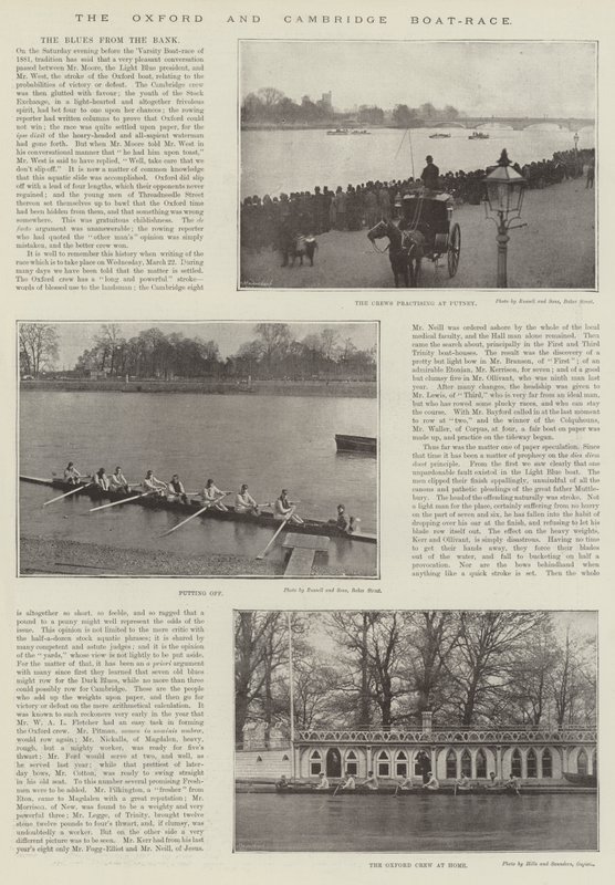 La course de bateaux Oxford et Cambridge - English Photographer
