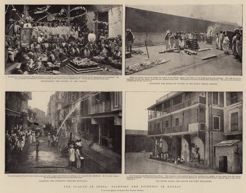 La peste en Inde, lutte contre l
