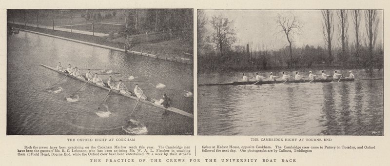 La pratique des équipages pour la course de bateaux universitaires - English Photographer