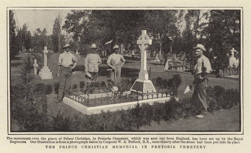 Le mémorial du prince Christian au cimetière de Pretoria - English Photographer