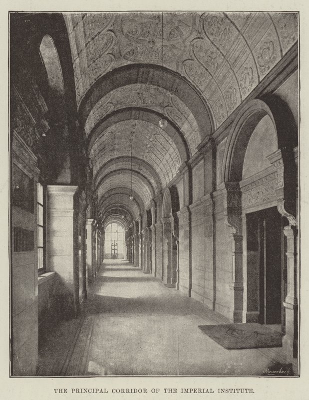 Le corridor principal de l