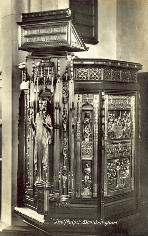La chaire, église Sainte-Marie-Madeleine, Sandringham - English Photographer