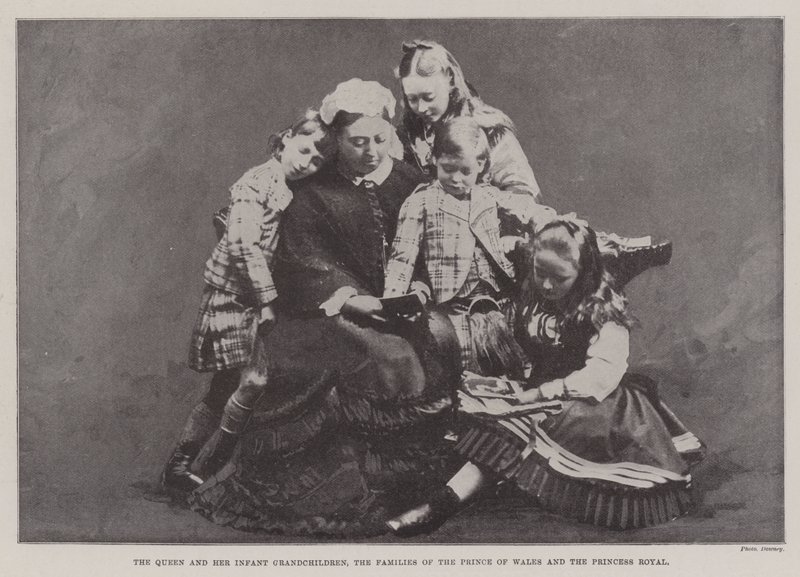 La Reine et ses Petits-Enfants, les Familles du Prince de Galles et de la Princesse Royale - English Photographer