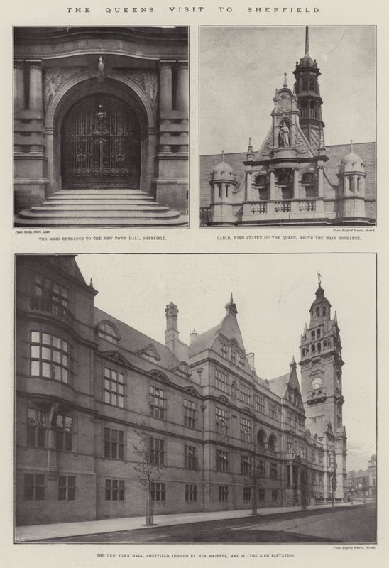 La visite de la Reine à Sheffield - English Photographer