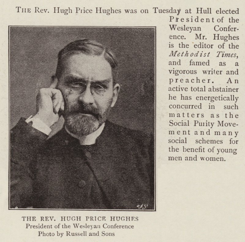 Le Révérend Hugh Price Hughes - English Photographer