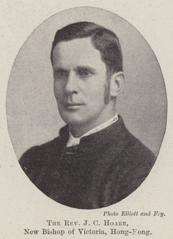 Révérend J C Hoare, nouveau évêque de Victoria, Hong-Kong - English Photographer