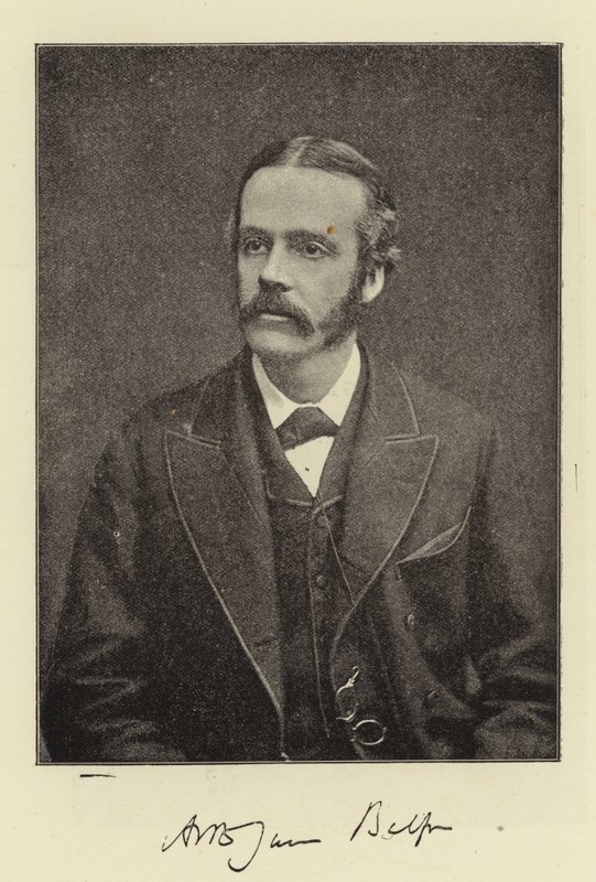 Le Très Honorable Arthur James Balfour, MP, Secrétaire en chef pour l