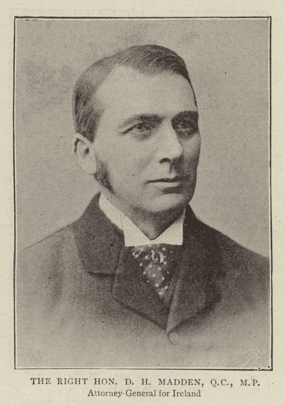 Le très honorable D H Madden, QC, MP - English Photographer
