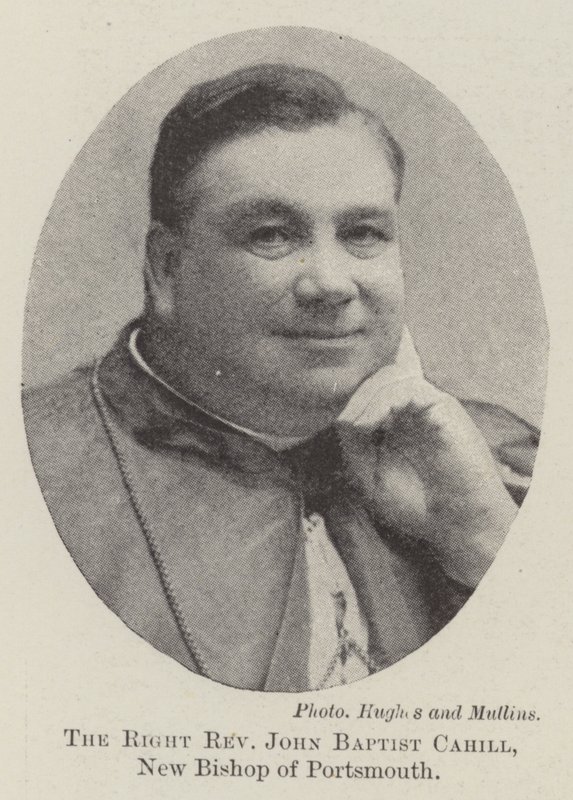 Le Très Révérend John Baptist Cahill, nouveau évêque de Portsmouth - English Photographer