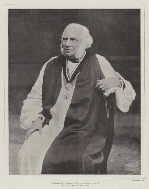 Le Très Révérend William Stubbs, DD, Évêque d