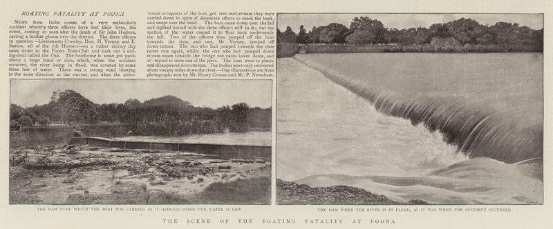 La scène de la fatalité nautique à Poona - English Photographer
