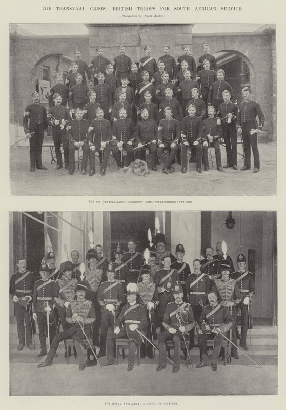 La crise du Transvaal, troupes britanniques pour le service en Afrique du Sud - English Photographer