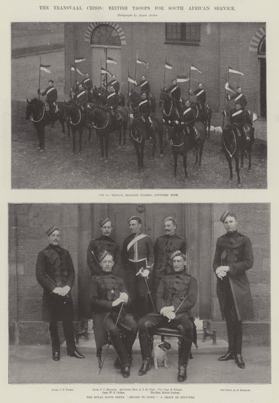La crise du Transvaal, troupes britanniques pour le service en Afrique du Sud - English Photographer