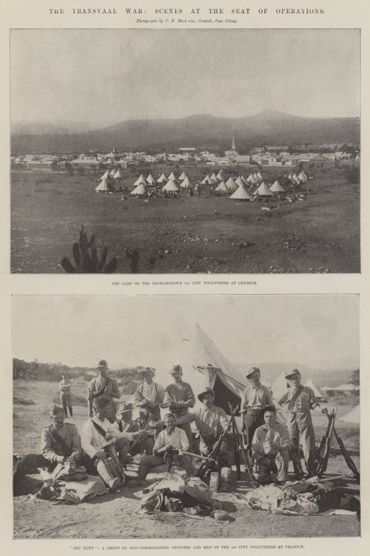 La guerre du Transvaal, scènes au siège des opérations - English Photographer