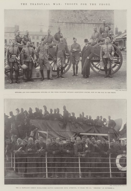 La guerre du Transvaal, troupes pour le front - English Photographer