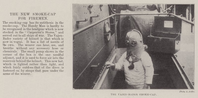 La cape anti-fumée Vajen-Bader - English Photographer