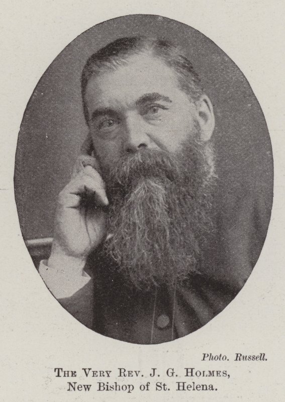 Le très révérend J. G. Holmes, nouveau évêque de Sainte-Hélène - English Photographer