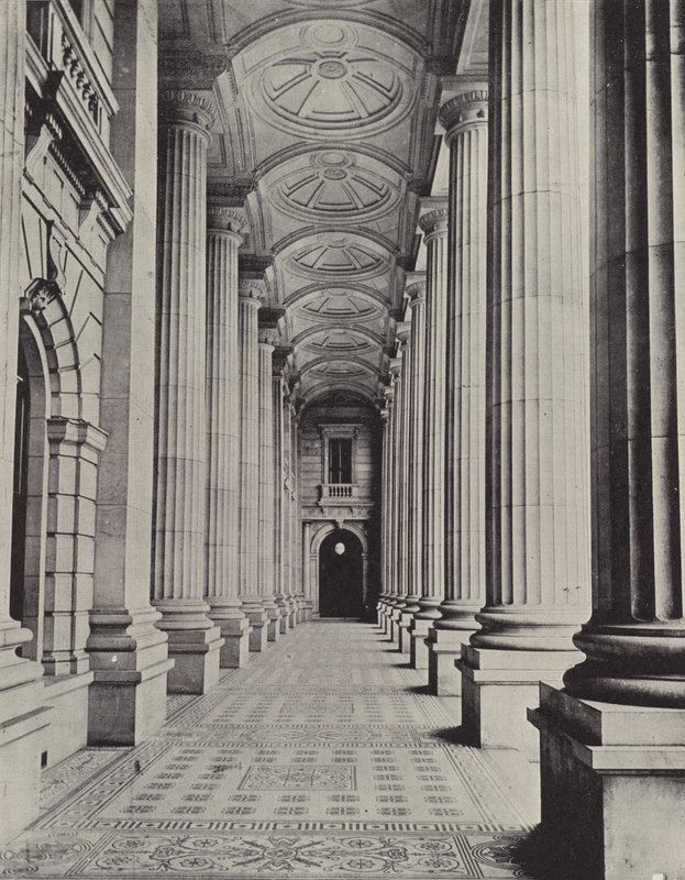 Le vestibule, bâtiments parlementaires, Melbourne - English Photographer