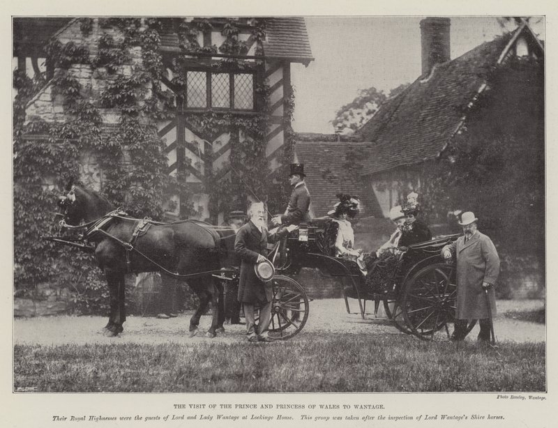 La visite du prince et de la princesse de Galles à Wantage - English Photographer