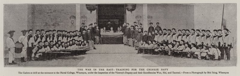 La Guerre en Orient, Entraînement pour la Marine Chinoise - English Photographer
