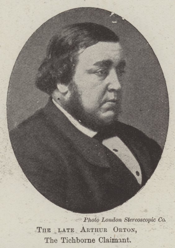 Le défunt Arthur Orton, le prétendant Tichborne - English Photographer