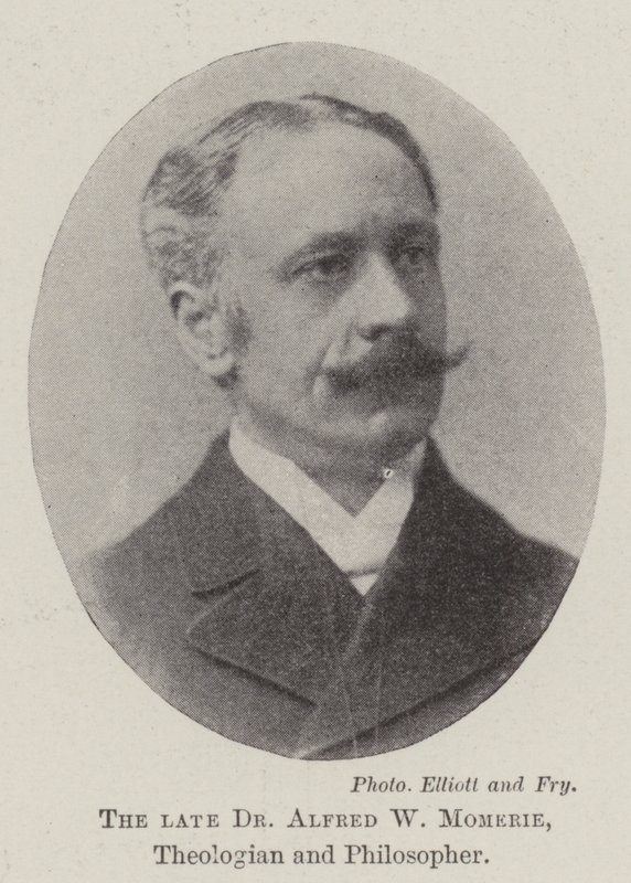 Feu Dr Alfred W Momerie, théologien et philosophe - English Photographer