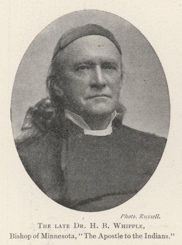 Le défunt Dr H B Whipple, évêque du Minnesota, l