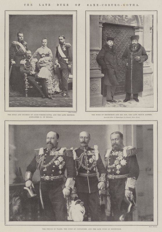 Feu duc de Saxe-Cobourg-Gotha - English Photographer