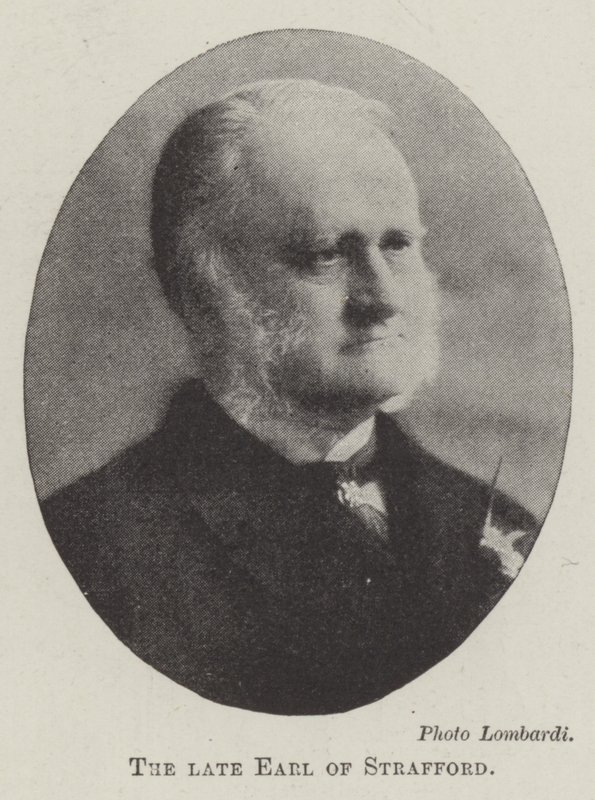 Le défunt comte de Strafford - English Photographer