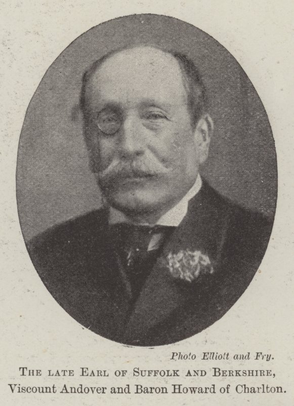 Le défunt comte de Suffolk et Berkshire, vicomte Andover et baron Howard de Charlton - English Photographer