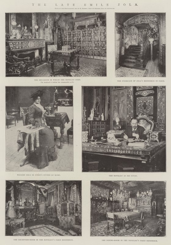 Le défunt Émile Zola - English Photographer