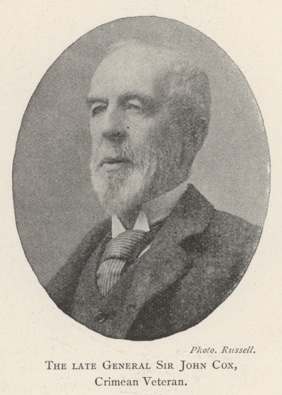 Le défunt Général Sir John Cox, vétéran de Crimée - English Photographer