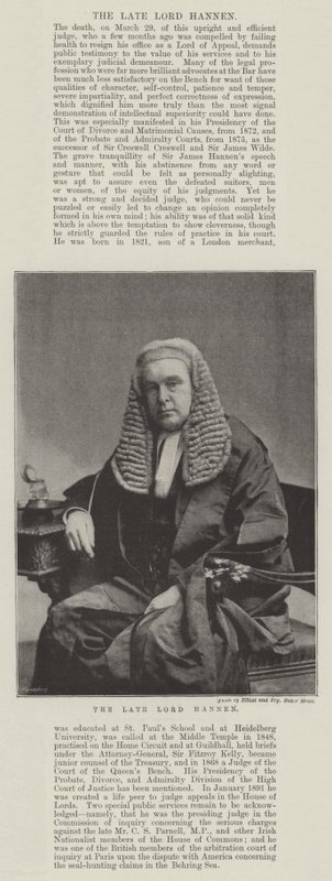 Feu Lord Hannen - English Photographer