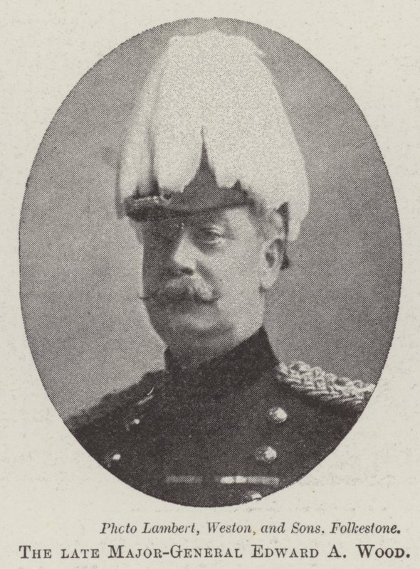Le défunt Major-Général Edward A Wood - English Photographer