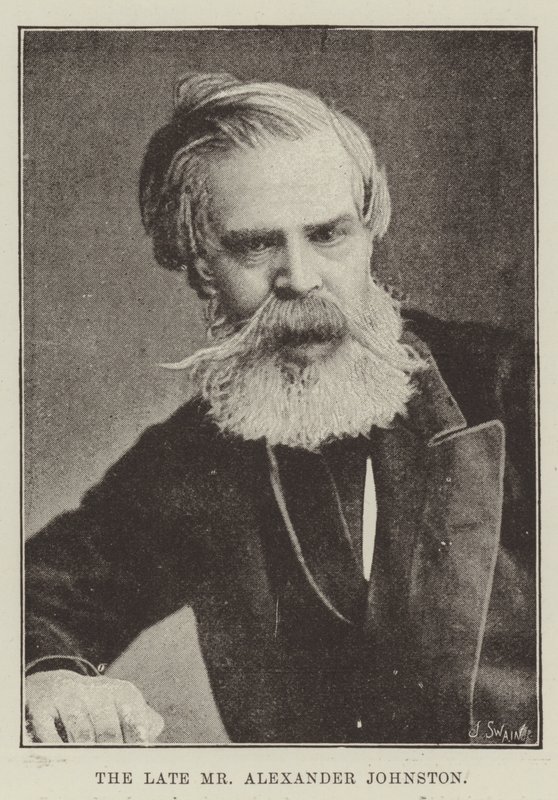 Le défunt M. Alexander Johnston - English Photographer