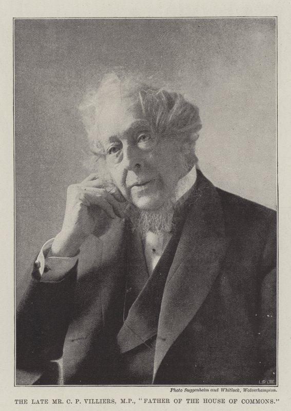 Feu M. C P Villiers, MP, père de la Chambre des communes - English Photographer