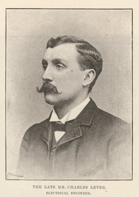 Feu M. Charles Lever, ingénieur électricien - English Photographer