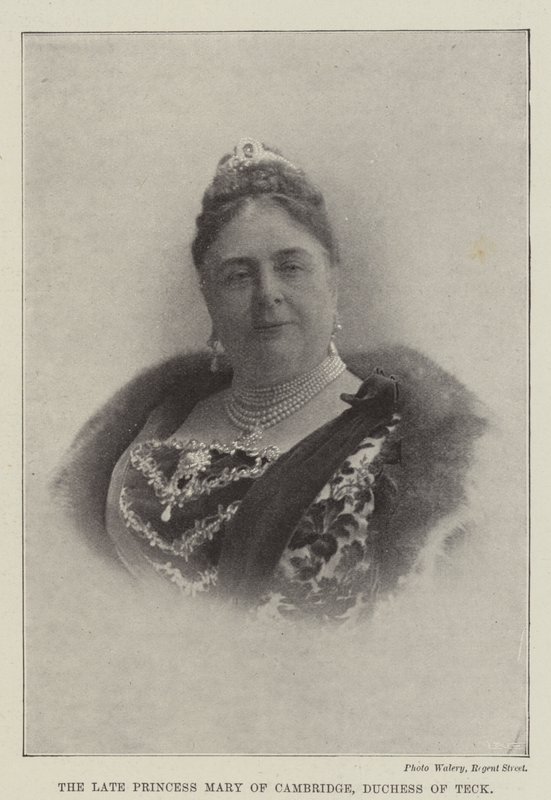 Feu la princesse Mary de Cambridge, duchesse de Teck - English Photographer