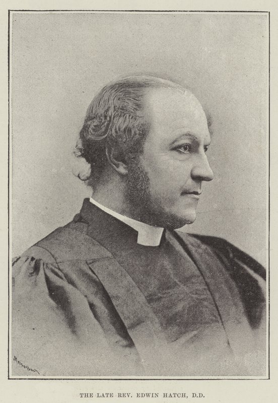 Feu révérend Edwin Hatch, DD - English Photographer