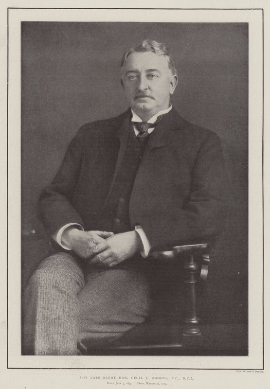 Le défunt très honorable Cecil J Rhodes, PC, DCL - English Photographer