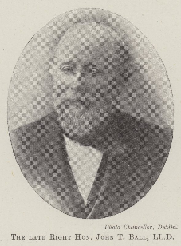 Feu le très honorable John T Ball, LLD - English Photographer