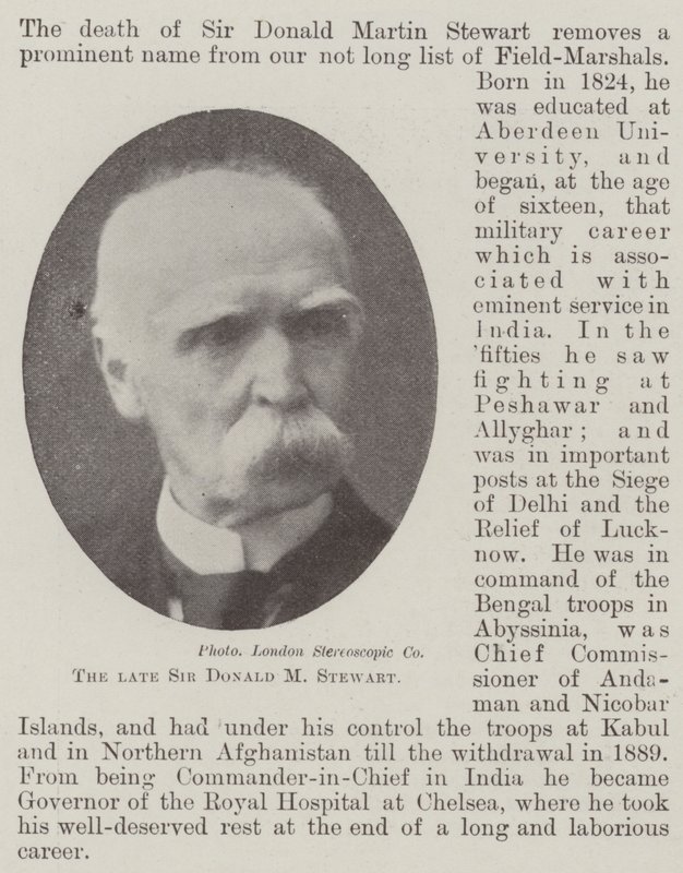 Feu Sir Donald M Stewart - English Photographer