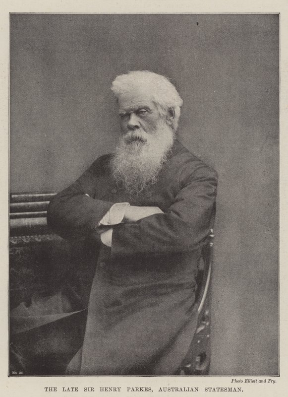 Feu Sir Henry Parkes, homme d