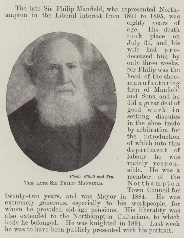 Le défunt Sir Philip Manfield - English Photographer
