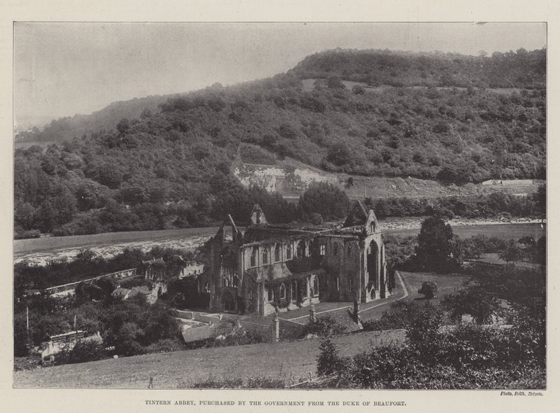 Abbaye de Tintern, achetée par le gouvernement au Duc de Beaufort - English Photographer